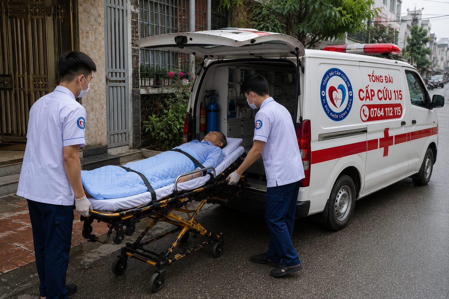 Vận chuyển bệnh nhân Ninh Bình
