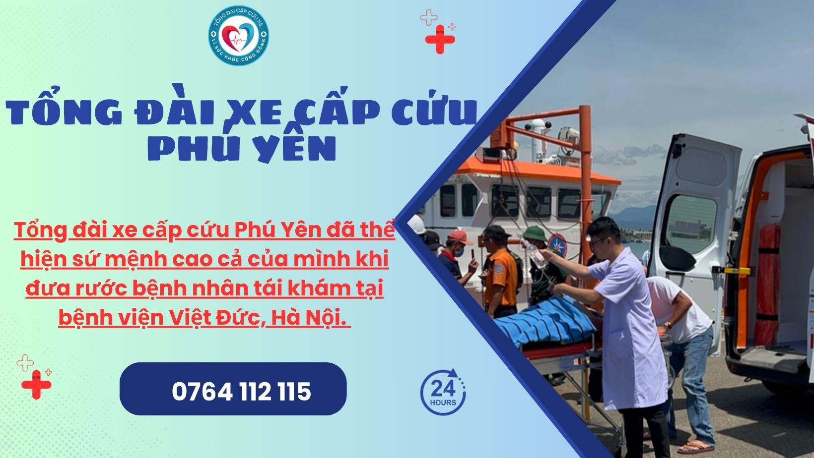 Tổng đài xe cấp cứu Phú Yên