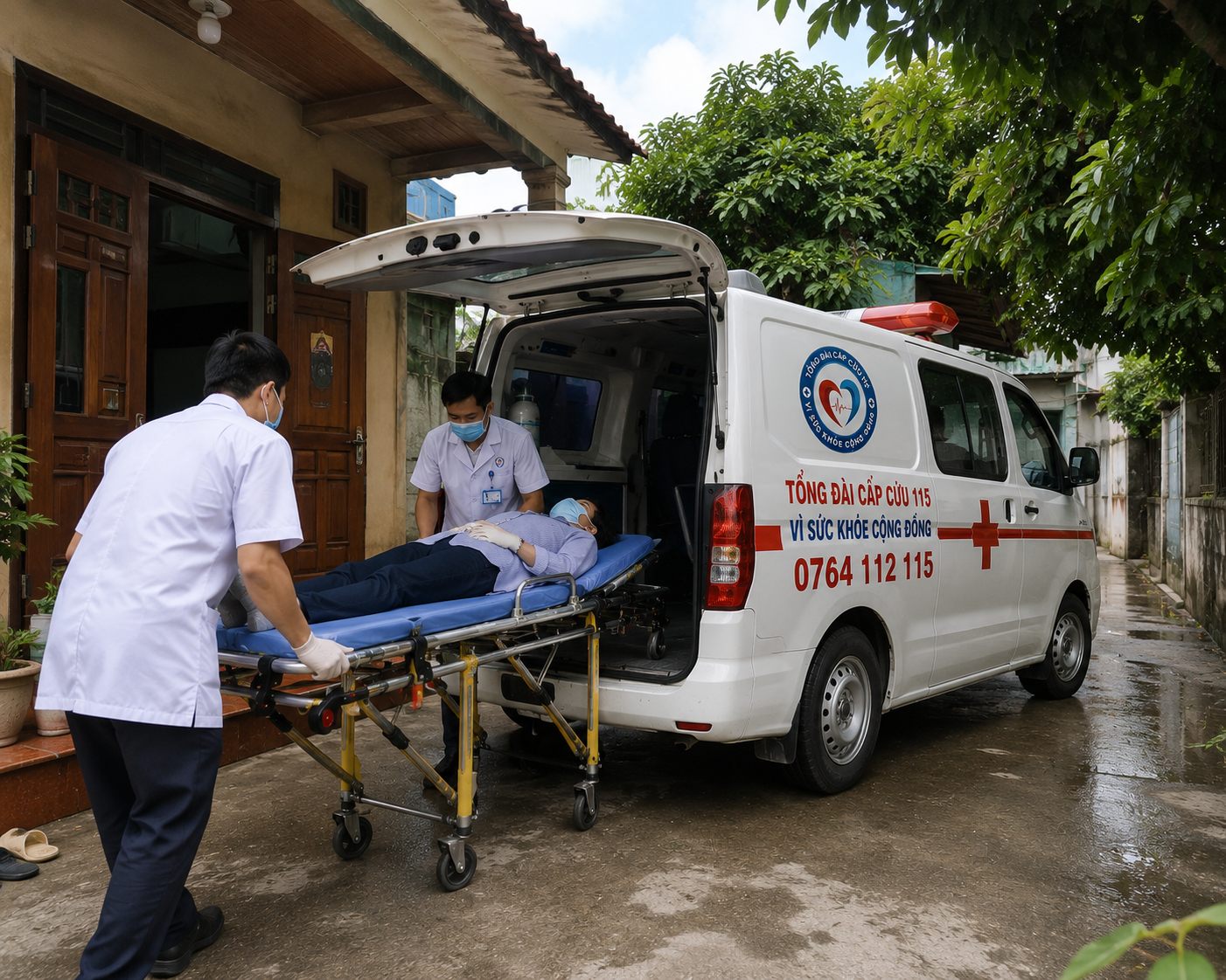 Tổng đài cấp cứu 115 Hà Tĩnh - Hotline: 0764 112 115