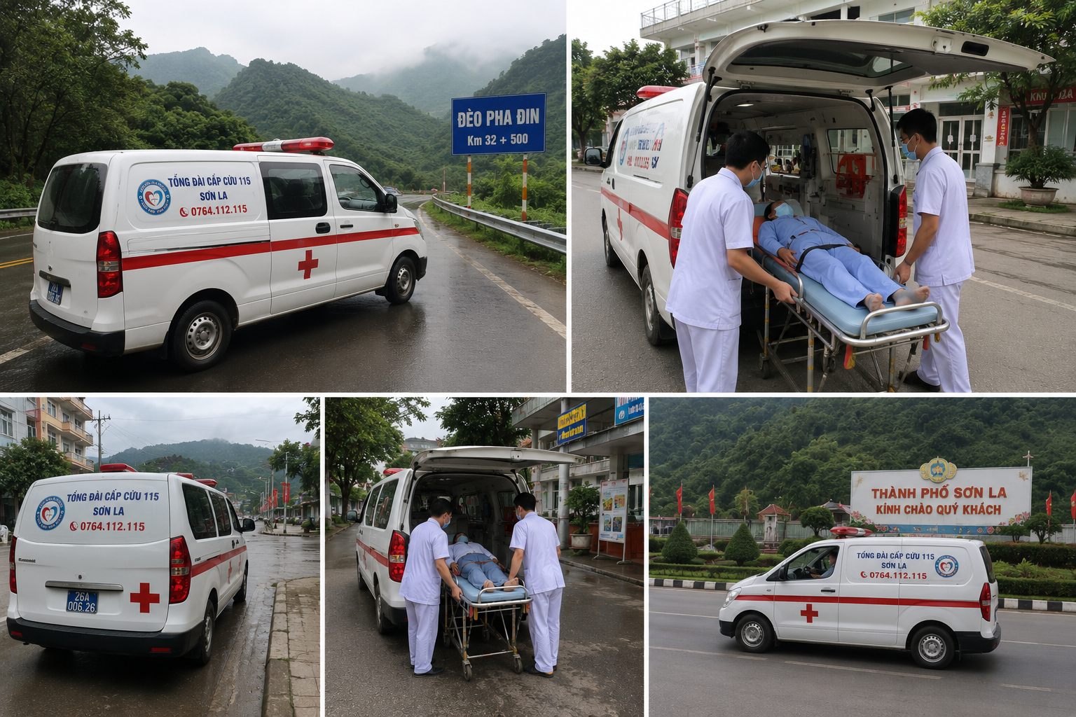 Xe Cấp Cứu Sơn La 24/7 - Hỗ Trợ Chuyển Viện Tuyến Trung Ương